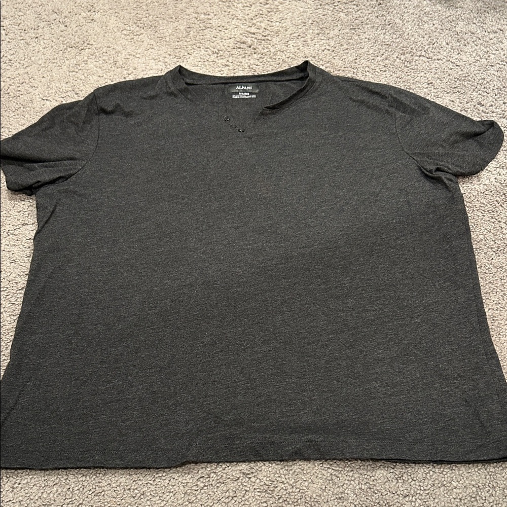 Alfani Charcoal Short Sleeve Tee